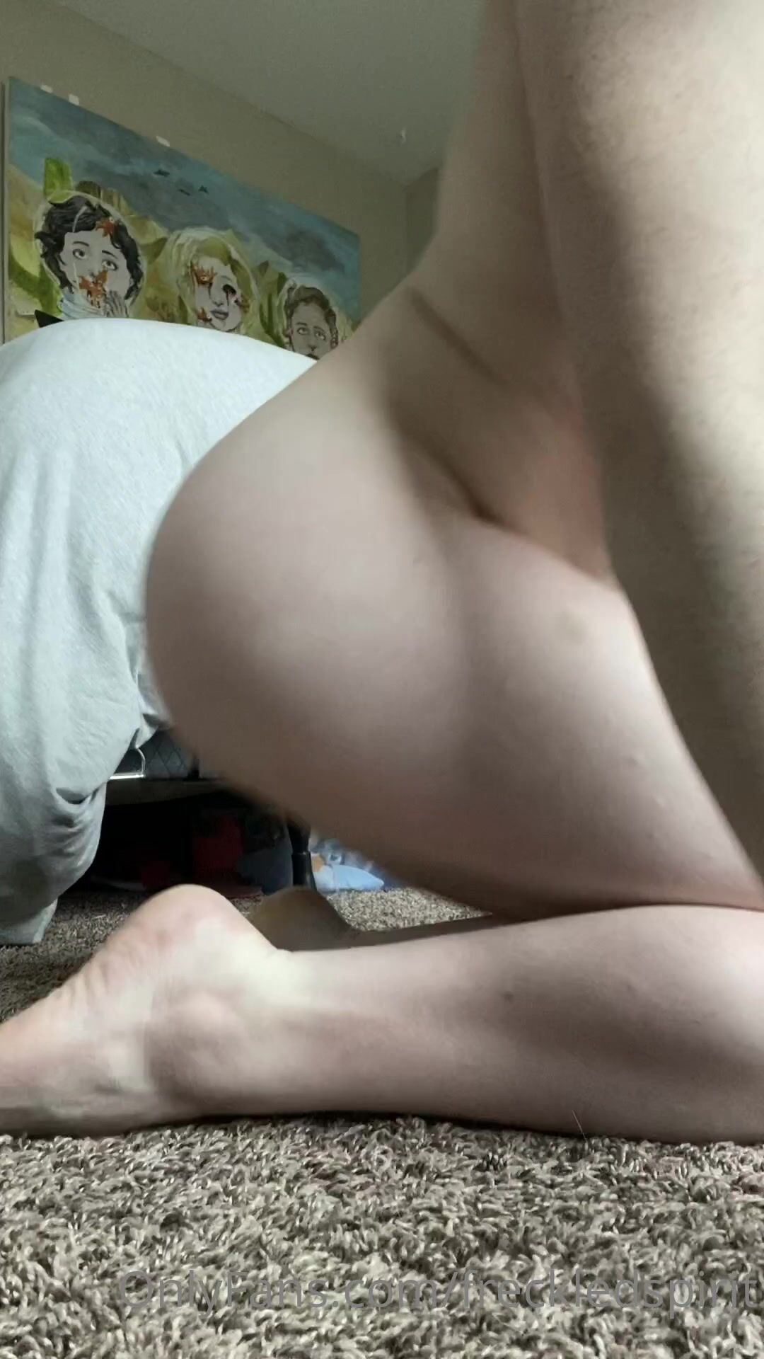 Freckledspirit Onlyfans Spicy Trash Fucks Herself With A Dildo Camhub Cc